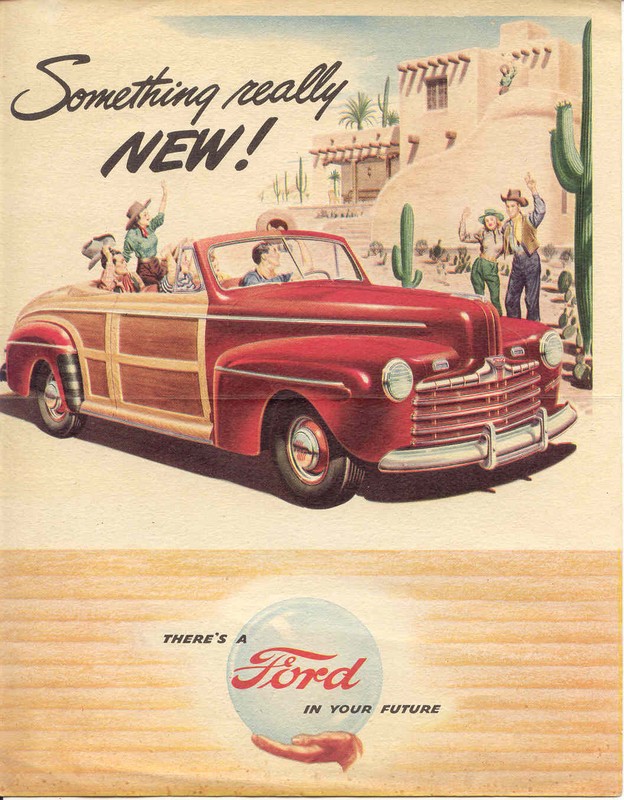 1946 Ford Sportsman Brochure Page 1